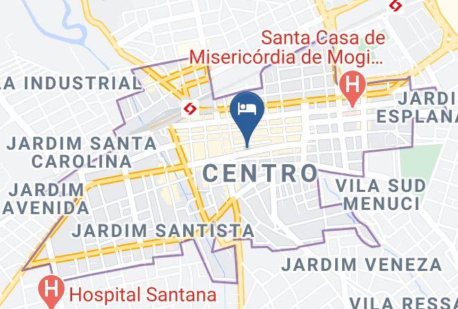 Mogi Das Cruzes - Hotel Pajucara Plazza Maps