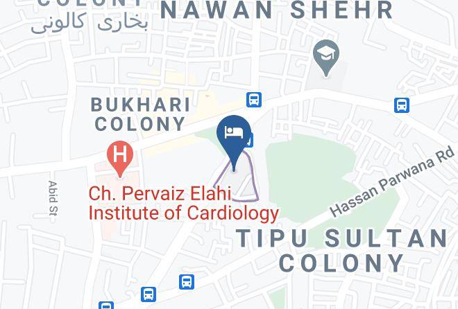 Islamabad - Hotel Pak Continental Multan Maps