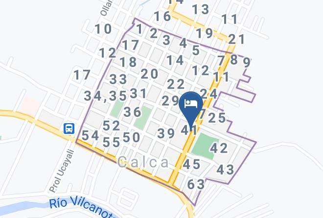 Calca - Hotel Pakarina Maps