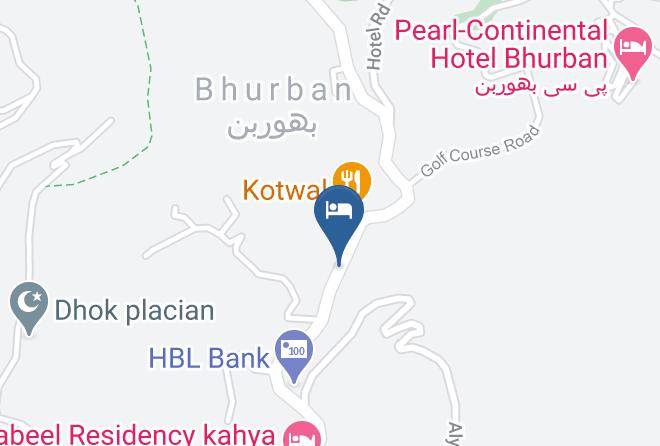Islamabad - Hotel Pakeeza Lnn Maps