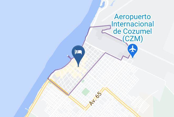 Cozumel - Hotel Pal Cozumel Maps
