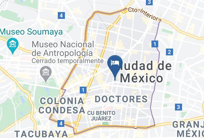 Cuauhtemoc - Hotel Pal Maps