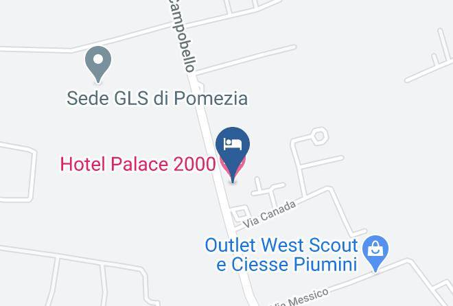 Hotel Palace 2000 Map