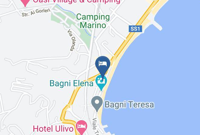 Imperia - Hotel Palace 4 Stelle Maps