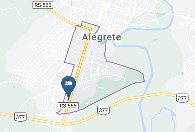 Alegrete - Hotel Palace Alegrete Maps