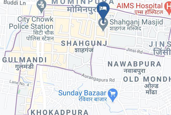 Aurangabad - Hotel Palace Maps