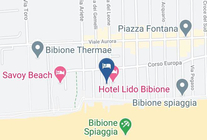 Venice - Hotel Palace Bibione Maps