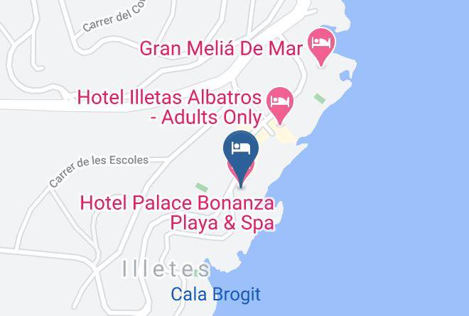 Baleares - Hotel Palace Bonanza Playa & Spa Maps