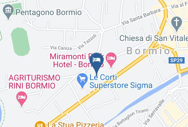 Hotel Palace Bormio Map