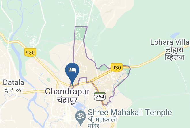 Chandrapur - Hotel Palace Maps