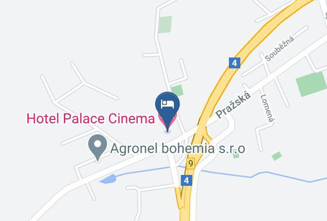 Palace Inn Map