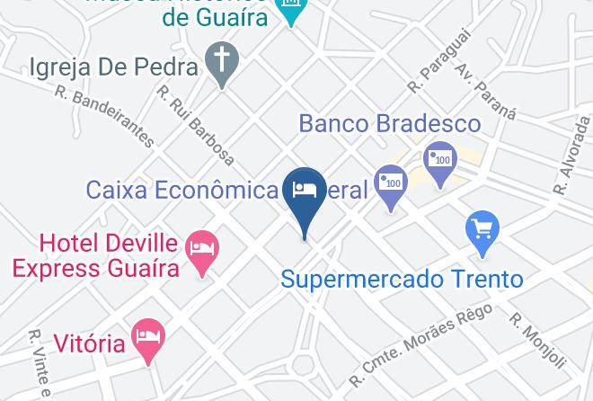 Guaira - Hotel Palace Em Guaira Maps