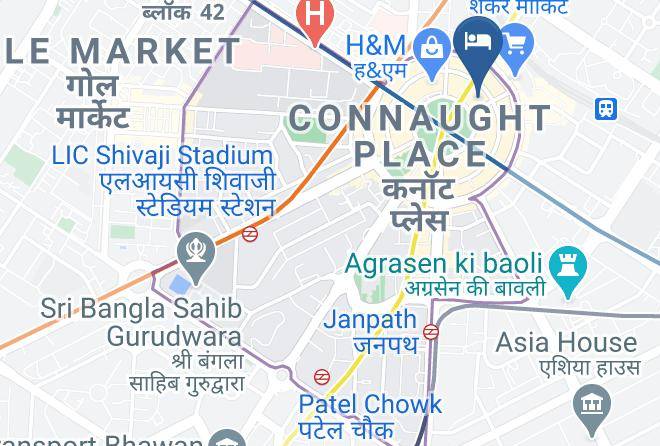 New Delhi - Hotel Palace Heights Maps