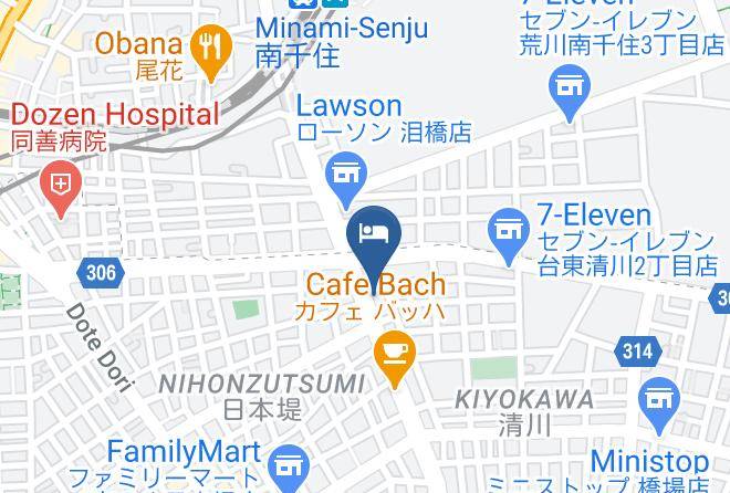 Taito Ward - Hotel Palace Japan Maps