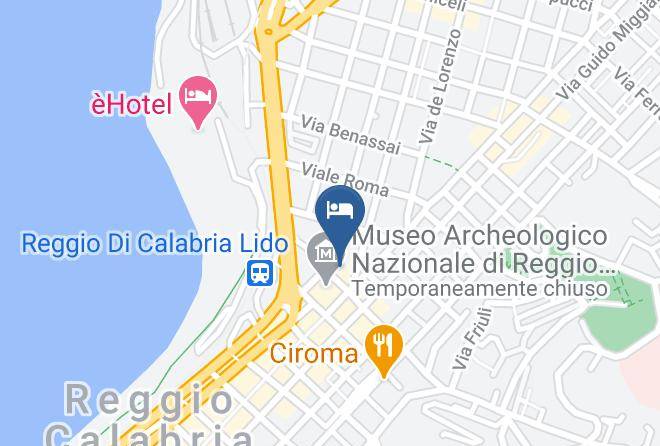 Reggio Di Calabria - Hotel Palace Masoanris Maps