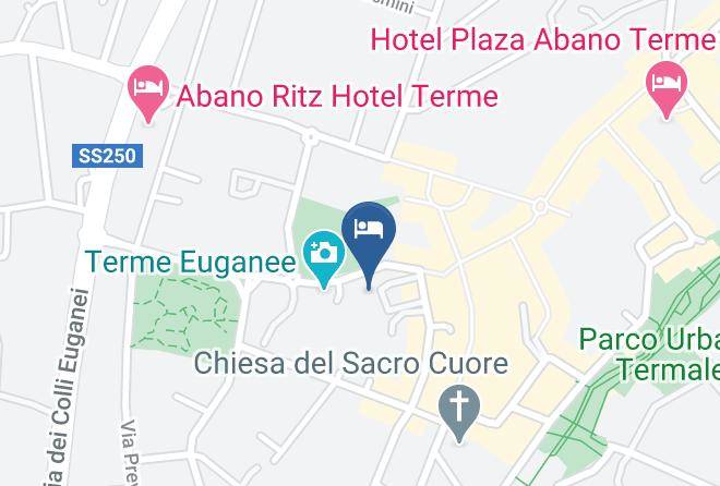 Hotel Palace Meggiorato Map