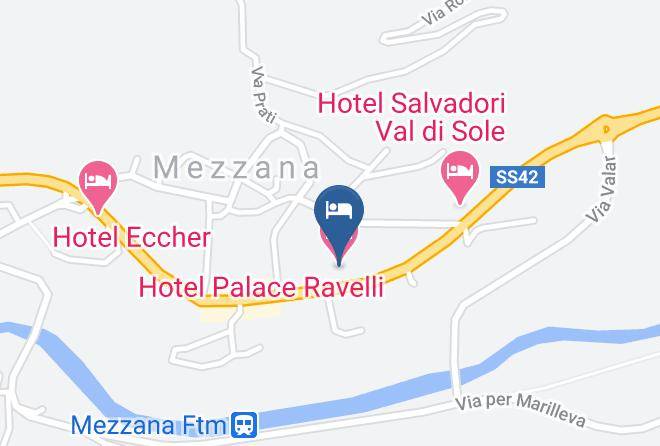 Hotel Palace Ravelli Map