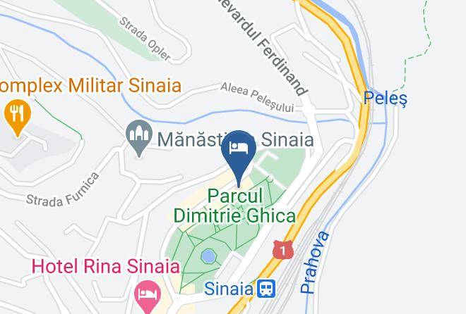 Sinaia - Hotel Palace Maps