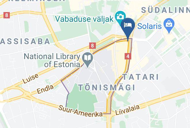 Tallinn - Hotel Palace Hmp Hotellid Ou Maps