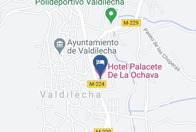 Madrid - Hotel Palacete De La Ochava Maps