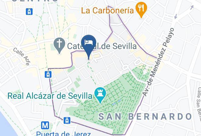 Hotel Palacio Alcazar Map