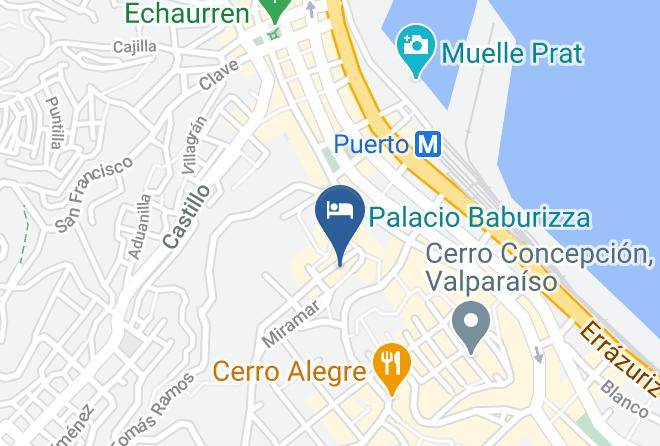 Hotel Palacio Astoreca Map