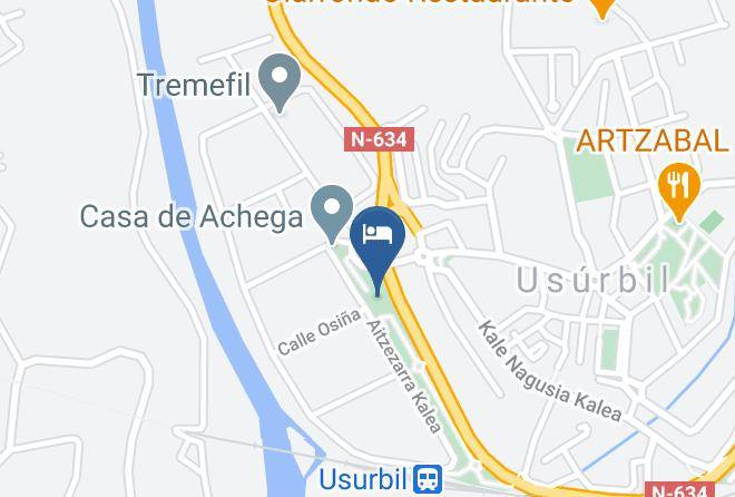 Hotel Palacio Atxega Map