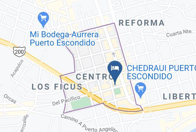 San Pedro Mixtepec Distrito 22 - Hotel Palacio Azteca Maps