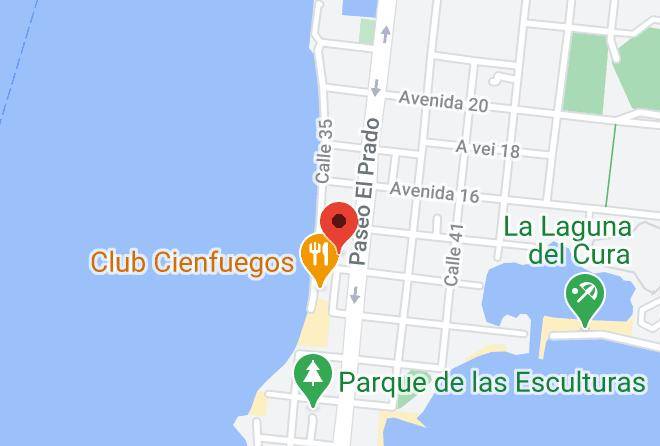 Cienfuegos - Hotel Palacio Azul Maps