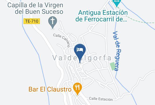 Teruel - Hotel Palacio Baron De Andilla Maps