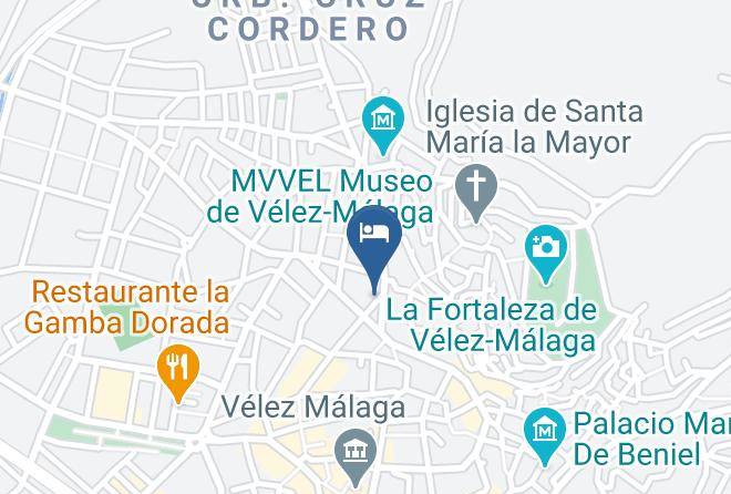 Malaga - Hotel Palacio Blanco Maps