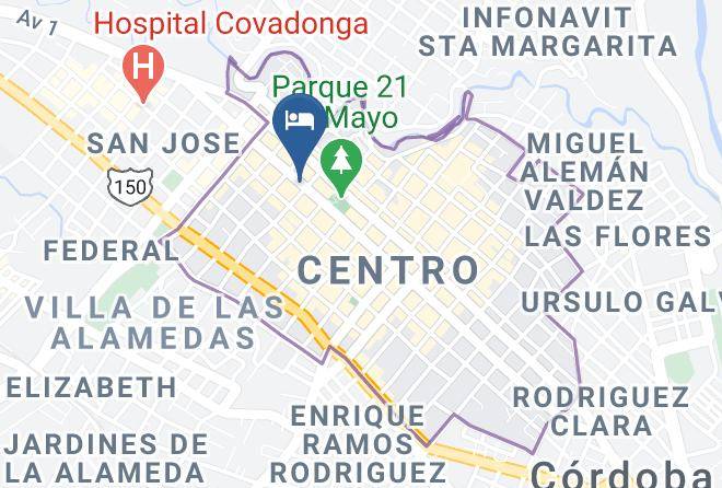 Cordoba - Hotel Palacio Maps