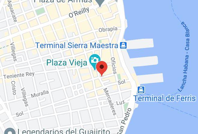 Hotel Palacio Cueto Map