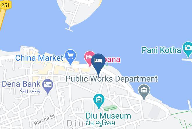 Hotel Palacio De Diu Map
