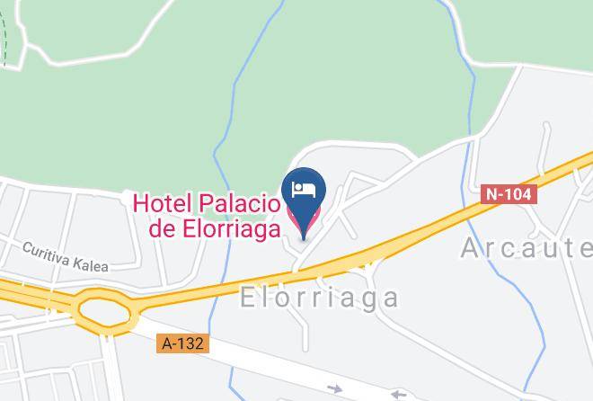 Hotel Palacio De Elorriaga Map