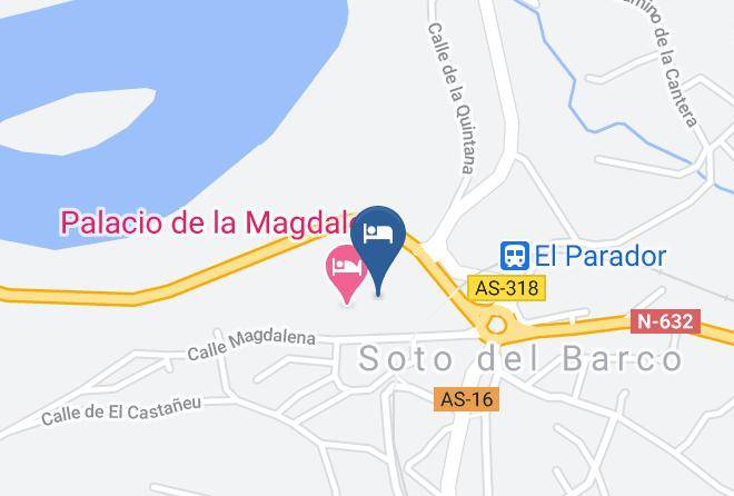 Asturias - Hotel Palacio De La Magdalena Maps