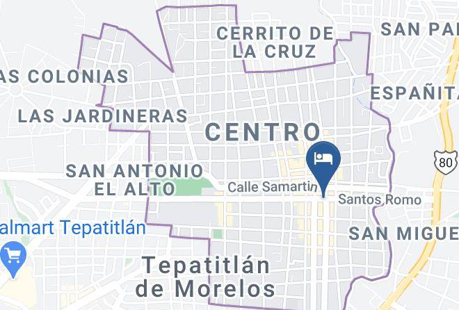 Tepatitlan De Morelos - Hotel Palacio De Los Altos Maps