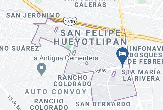 Puebla San Felipe Hueyotlipan - Hotel Palacio De Los Angeles Maps