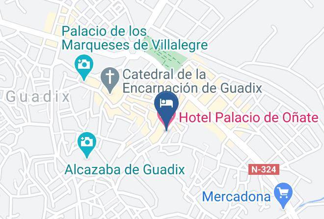 Granada - Hotel Palacio De Onate Maps