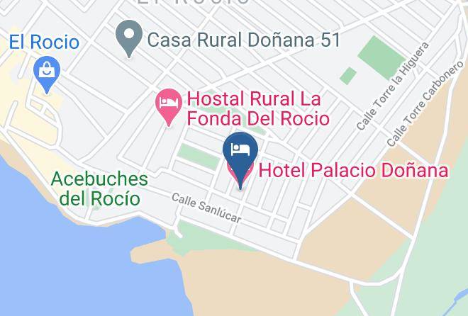 Huelva - Hotel Palacio Donana Maps
