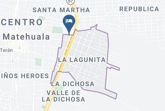 Matehuala - Hotel Palacio Imperial Maps