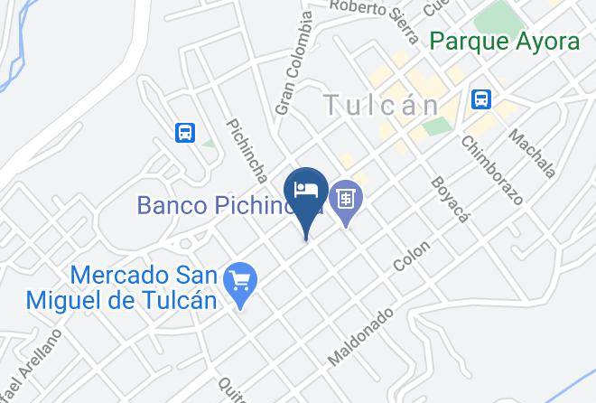 Tulcan - Hotel Palacio Imperial Maps
