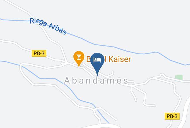 Asturias - Hotel Palacio La Cajiga Maps
