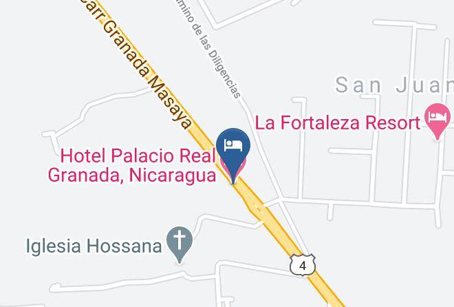Granada - Hotel Palacio Real Granada Nicaragua Maps