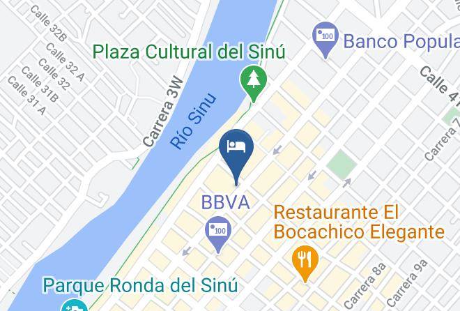 Monteria - Hotel Palacio Real Maps