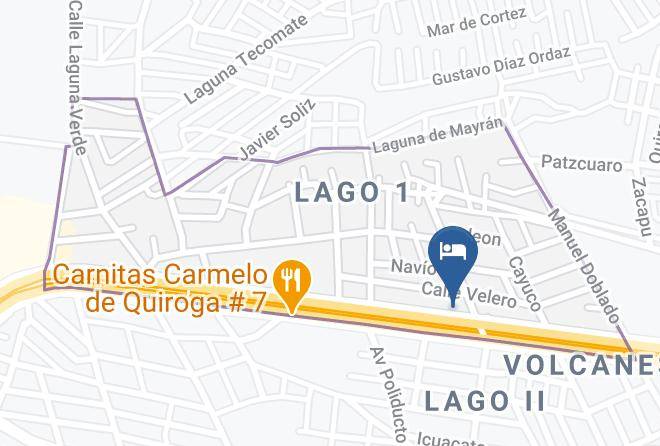 Morelia - Hotel Palacio Rojo Maps
