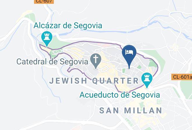 Segovia - Hotel Palacio San Facundo Maps