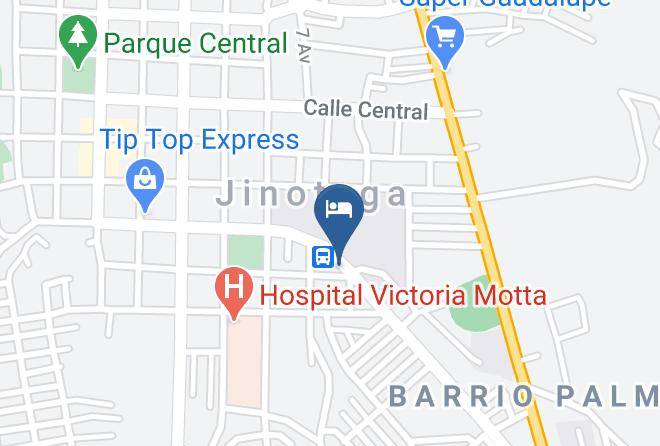 Jinotega - Hotel Palacios Maps