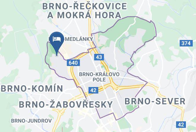Brno - Hotel Palacky Maps