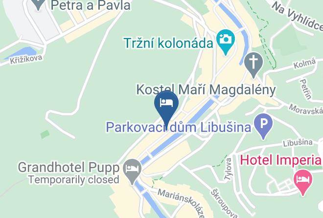Carlsbad - Hotel Palacky Maps